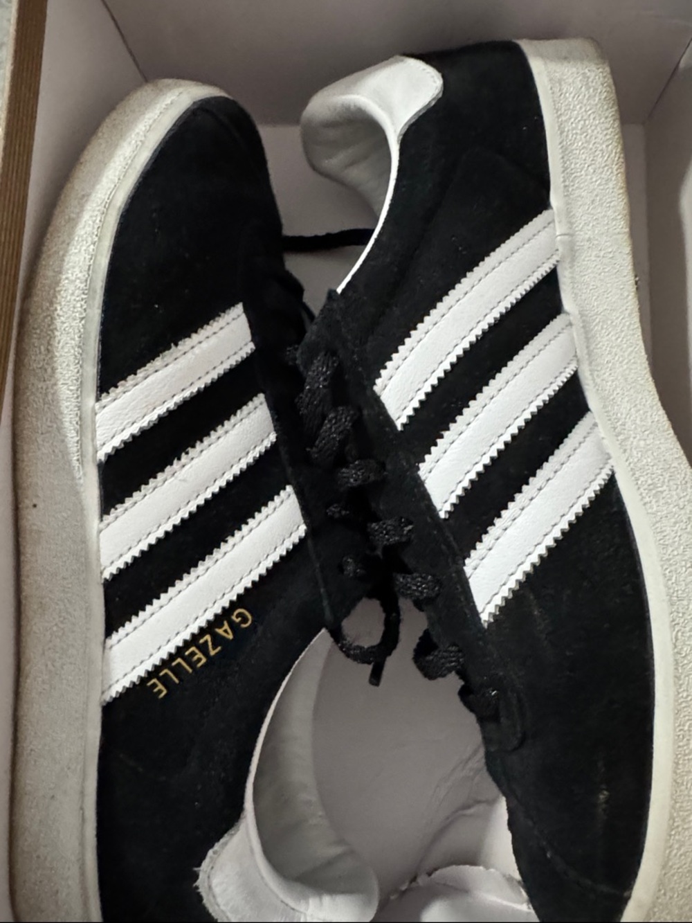 adidas gazelle sneakers suede mens size 8